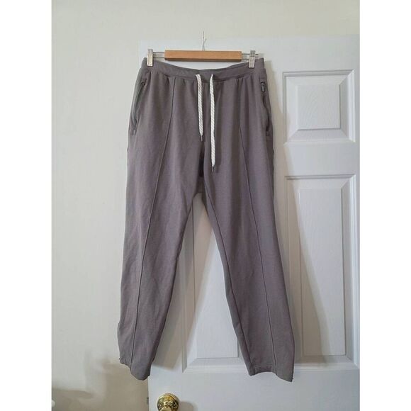 Vuori Mens Sunday Performance Jogger Sweat Pants Stretch V472 Zipper Size M - Picture 1 of 8
